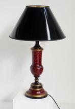 Lacquered wood table lamp - Lamp - Hout, Plastic