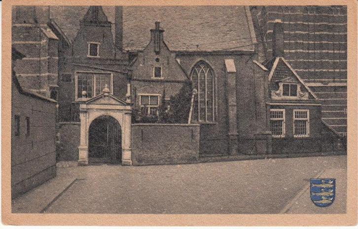 ENKHUIZEN - Noorderingang St. Pancras Kerk, Verzamelen, Ansichtkaarten | Nederland, Verzenden