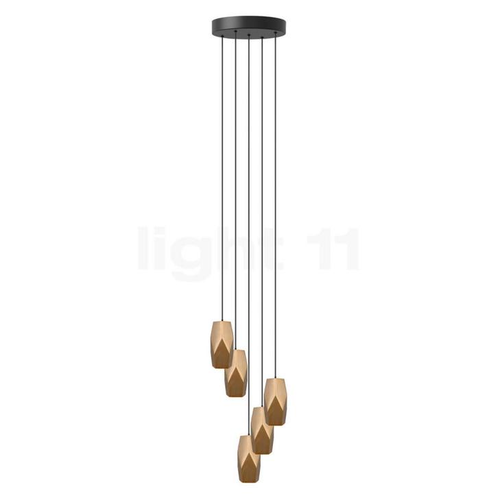 Umage Brighter Days Hanglamp 5-lichts, penta - messing, Huis en Inrichting, Lampen | Hanglampen, Nieuw, Verzenden