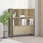 vidaXL Boekenkast 2 pcs Sonoma 99,5 x 30 x 108,5 cm Bewerkt, Huis en Inrichting, Kasten | Boekenkasten, Minder dan 50 cm, Verzenden