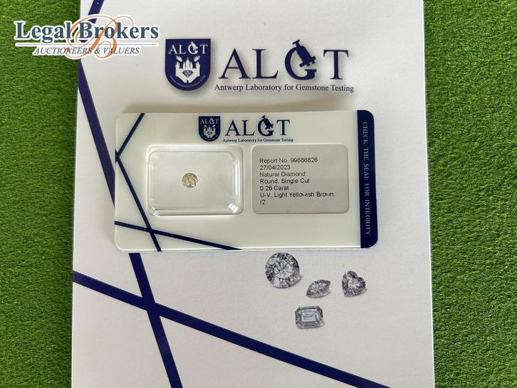 Natural Diamond - Round, Single Cut, Diversen, Overige Diversen, Ophalen of Verzenden