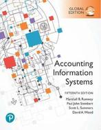 9781292353364 | Accounting Information Systems, Global Ed..., Boeken, Studieboeken en Cursussen, Verzenden, Nieuw