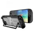 Grip TPU Bescherm Hoes Cover voor Nintendo Switch 2 - Zwart, Verzenden, Nieuw