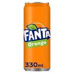 Frisdrank fanta orange blik 330ml | Omdoos a 24 blik x 330 m, Ophalen of Verzenden