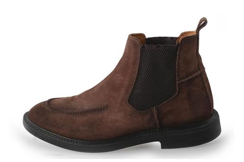 Van Bommel Chelsea boots in maat 43 Bruin | 10% extra, Kleding | Heren, Schoenen, Bruin, Zo goed als nieuw, Boots, Verzenden
