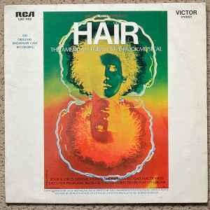 LP gebruikt - Various - Hair - The Original Broadway Cast..., Cd's en Dvd's, Vinyl | Filmmuziek en Soundtracks, Zo goed als nieuw