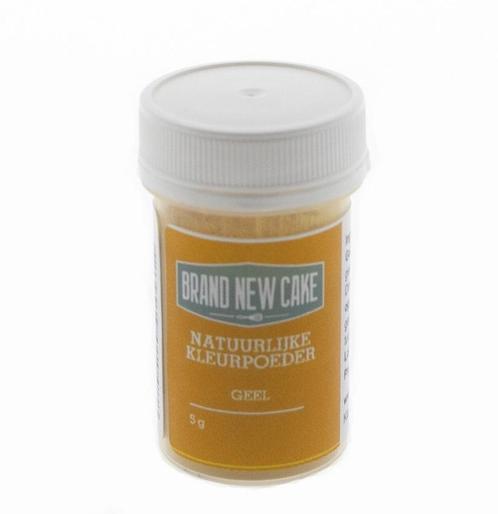 BrandNewCake Natuurlijke Kleurpoeder Geel 5g, Hobby en Vrije tijd, Taarten en Cupcakes maken, Nieuw, Verzenden