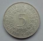 Duitsland, Bondsrepubliek Silberadler. 5 Mark 1958 J