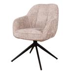 Eetkamerstoel met armleuning | Stof | Champagne | DS4U Joy, Huis en Inrichting, Stoelen, Ophalen of Verzenden, Nieuw