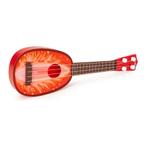 Ecotoys mini kunststof kinder ukelele / gitaar aardbei met 4, Ophalen of Verzenden, Nieuw