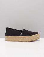 TOMS - Maat 39 - Valencia Dames Espadrilles - Black, Kleding | Dames, Schoenen, Verzenden, Nieuw