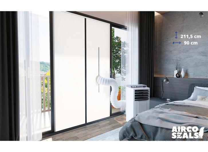 FDBW - Airco Deurafdichtingskit - 93 x 235 cm - Met Rits, Witgoed en Apparatuur, Airco's, Nieuw, Verzenden