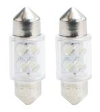C5W autolamp 2 stuks wit | LED festoon 31mm | SV8.5 0.49W -, Nieuw, Verzenden