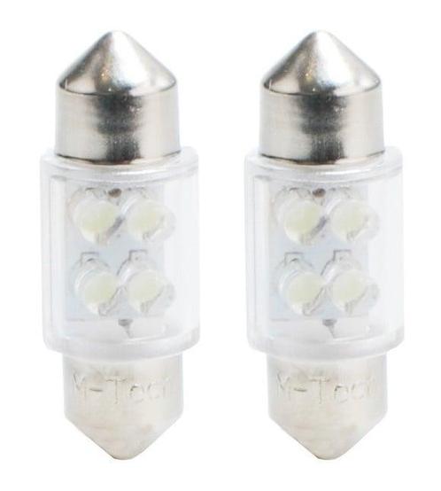 C5W autolamp 2 stuks wit | LED festoon 31mm | SV8.5 0.49W -, Auto-onderdelen, Verlichting, Nieuw, Verzenden
