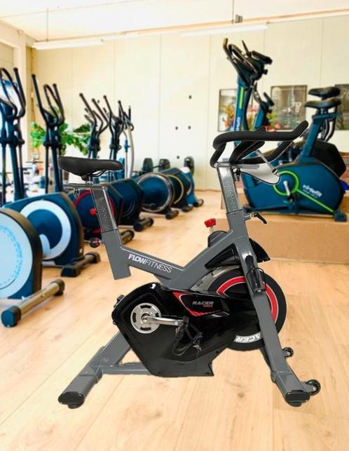 TOTALE OPRUIMING Flowfitness DSB600i Spinningbike MOET WEG, Sport en Fitness, Fitnessapparatuur, Spinningfiets, Zo goed als nieuw