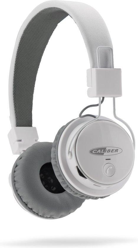 Caliber MAC501BT/W - Koptelefoon - Over ear bluetooth - Wit, Audio, Tv en Foto, Koptelefoons, Verzenden