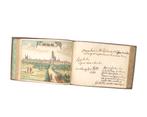 A manuscript, Liber Amicorum, 1718