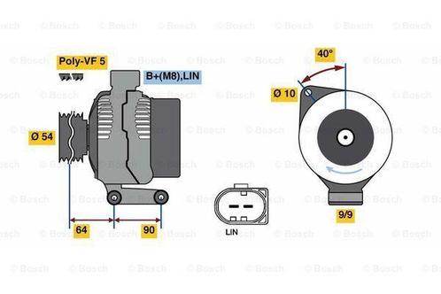 Dynamo / Alternator VOLVO C70 II (D3), Auto-onderdelen, Motor en Toebehoren, Nieuw, Ophalen of Verzenden