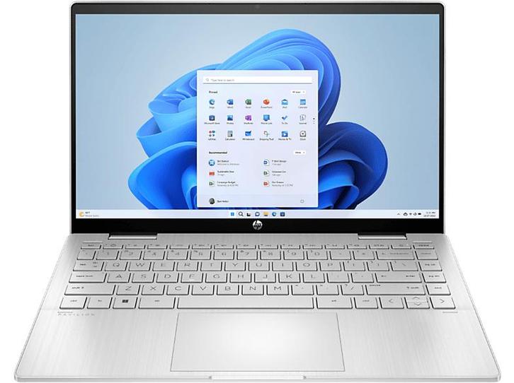 Hp - Pavilion X360 14-ek1843nd - 14 inch - Zilver, Computers en Software, Windows Laptops, 3 tot 4 Ghz, 14 inch, Qwerty, Nieuw