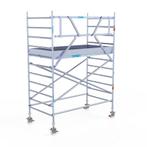 Rolsteiger Original 135x250 4,2m werkhoogte tegen de gevel, Doe-het-zelf en Verbouw, Steigers, Verzenden, Nieuw, Rolsteiger of Kamersteiger
