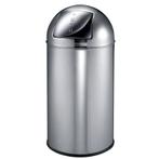 EKO afvalbak met pushdeksel 40 ltr RVS, Verzenden