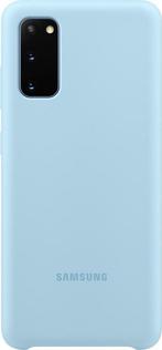 Samsung Silicone Hoesje - Samsung Galaxy S20 - Blauw, Telecommunicatie, Mobiele telefoons | Hoesjes en Frontjes | Overige merken