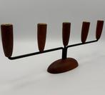 Taperstick (kleine blaker met een dunne pijp) - Teakhout -