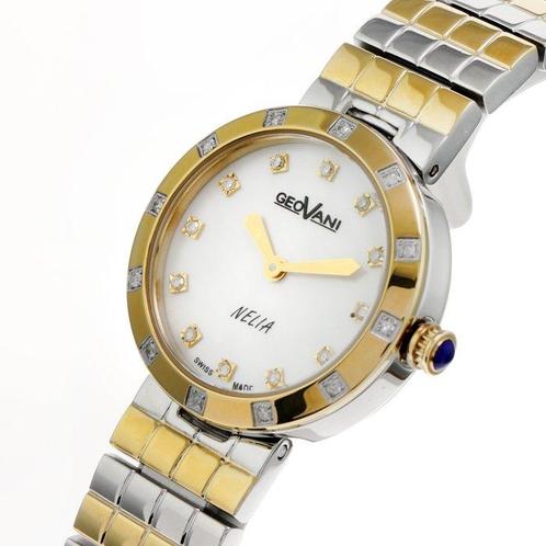 GEOVANI - Swiss Diamond Watch - GOL577-SG-D-7 - Zonder, Sieraden, Tassen en Uiterlijk, Horloges | Heren