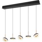 LED Hanglamp - Trio Select Guano - 5 Lichtpunten van 8 Watt, Ophalen of Verzenden, Nieuw, Metaal