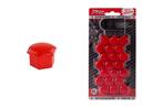 Doppen voor bouten 17 mm rood, Verzenden, Nieuw