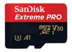 Extreme Pro MicroSDHC 32GB 100MB/s A1 V30 + SD adapter, Audio, Tv en Foto, Fotografie | Geheugenkaarten, Nieuw, Overige merken