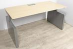 Voortman Hi Tee bureau, 160x80cm, lindberg eiken-aluminiu..., Ophalen of Verzenden, Nieuw