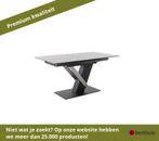 MCA Massaro uittrekbare tafel roestvrij staal/keramiek, Ophalen of Verzenden, Nieuw, Rechthoekig, Rvs