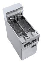Combisteel Horeca Friteuse | 2x 12.5L | 400v | Aftapkranen |, Ophalen of Verzenden, Nieuw in verpakking