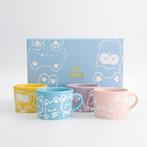 Set van vier kleine mokjes kawaii - Tokyo Design Studio, Huis en Inrichting, Verzenden, Nieuw, Overige stijlen, Kop(pen) en/of Schotel(s)
