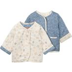 Jasje Luton reversible (ashley blue), Kinderen en Baby's, Babykleding | Maat 56, Nieuw, Meisje, Noppies, Verzenden