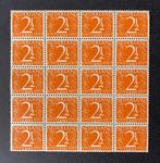 Nederland 1947 - Cijfer 2½ cent in veldeel - NVPH 462, Postzegels en Munten, Postzegels | Nederland, Gestempeld