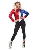Harley Quinn Kostuum Dames, Kleding | Dames, Carnavalskleding en Feestkleding, Verzenden, Nieuw