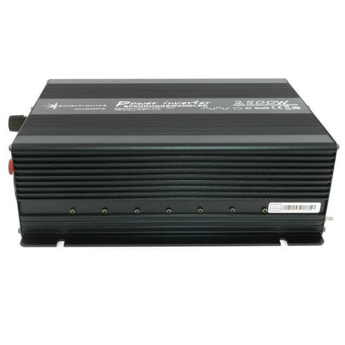 24V naar 230V Gemodificeerde Sinus Spanningsomvormer - 2500W, Hobby en Vrije tijd, Elektronica-componenten, Nieuw, Ophalen of Verzenden