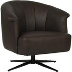 Leren draaifauteuil Embrace - Rancho Moro (donkerbruin) -, Eigentijds, Klassiek, Modern, Romantisch, Nieuw, Ophalen of Verzenden