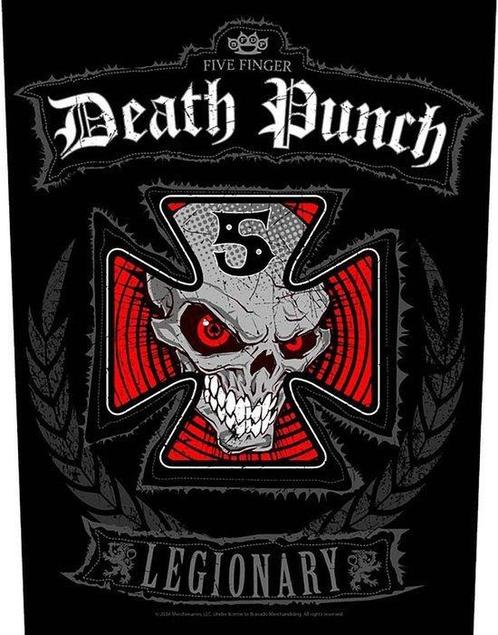 Five Finger Death Punch Legionary Backpatch off. merchandise, Verzamelen, Muziek, Artiesten en Beroemdheden, Kleding, Nieuw, Ophalen of Verzenden