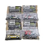 WRC 1:24 - Model sportwagen (4) - Lotto di 4 modellini WRC, Hobby en Vrije tijd, Modelauto's | 1:5 tot 1:12, Nieuw