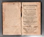 M. Hecquet - Reflexions sur lusage de lopium, des, Antiek en Kunst, Antiek | Boeken en Bijbels
