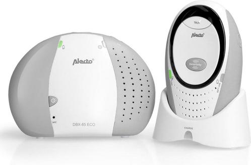 Alecto DBX-85GS - Full Eco DECT Babyfoon - Wit/Grijs, Huis en Inrichting, Overige Huis en Inrichting, Verzenden