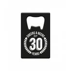 Bieropener 30 Jaar Cheers & Beers, Verzenden, Nieuw