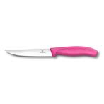 Victorinox Steakmes, Swiss Classic Gourmet RVS kartel 12 cm, Nieuw