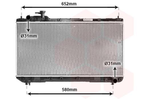 RADIATOR VOOR TOYOTA RAV 4 XA10 1994-2000 164007A121, Auto-onderdelen, Airco en Verwarming, Nieuw, Ophalen of Verzenden
