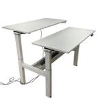 Steelcase Ology Duo Zit Sta Bureau | Duo werkplek | Bureau, In hoogte verstelbaar, Zo goed als nieuw, Stabureau