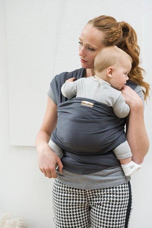 Babylonia draagdoek - Tricot-Slen - Zwart, Kinderen en Baby's, Babydragers en Draagdoeken, Verzenden