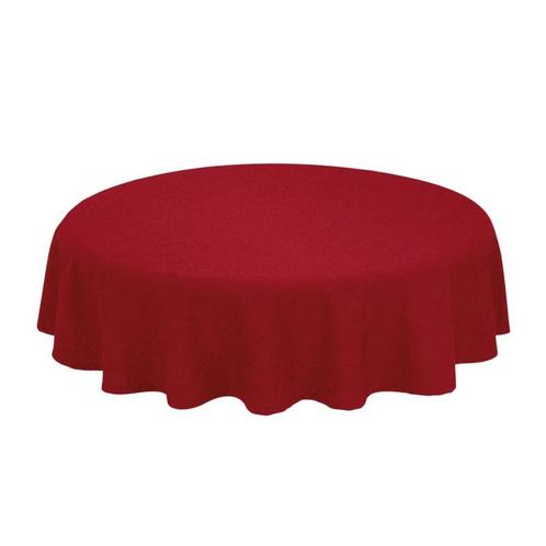 Tafelkleden Rond Red Rood 300cm Ø - Treb SP, Huis en Inrichting, Tafelkleden, Nieuw, Verzenden